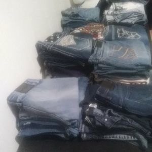 Jeans of all kinds and sizes